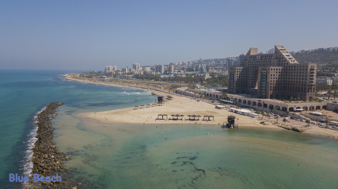 מגדל אלמוג חיפה - דירות "בלו ביץ'" על הים Εξωτερικό φωτογραφία