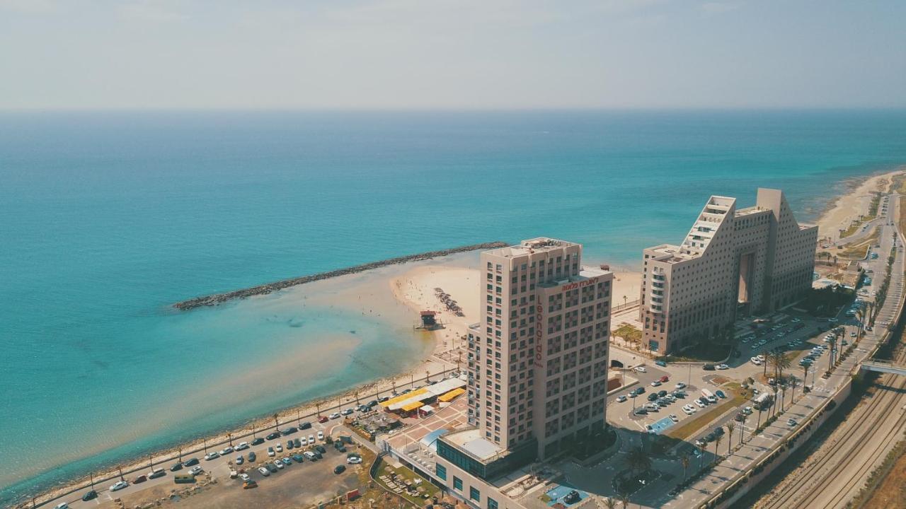 מגדל אלמוג חיפה - דירות "בלו ביץ'" על הים Εξωτερικό φωτογραφία