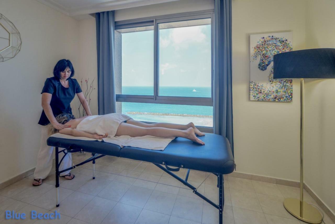 מגדל אלמוג חיפה - דירות "בלו ביץ'" על הים Εξωτερικό φωτογραφία